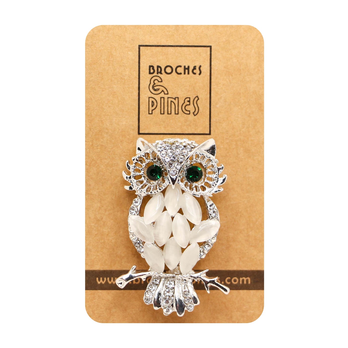 Broche Búho Colores - Animales