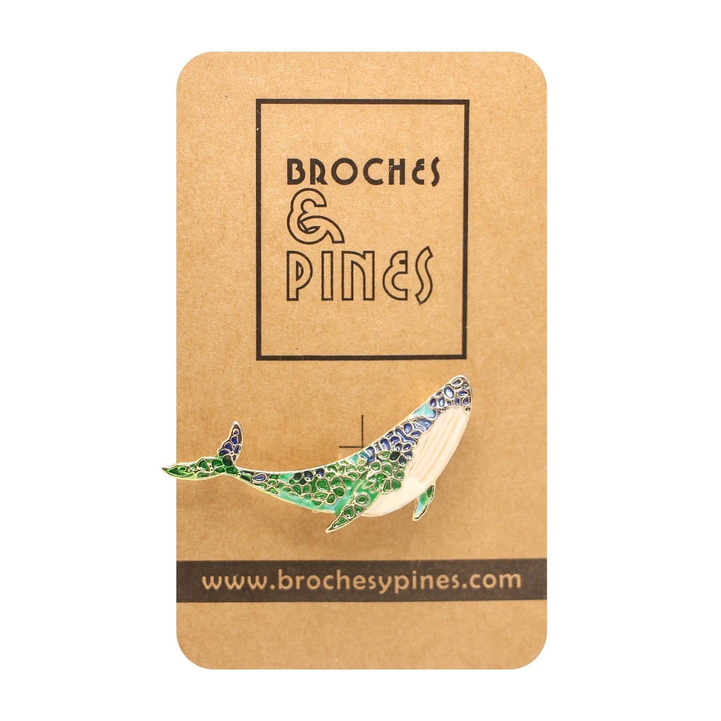 Broche Ballena barbada