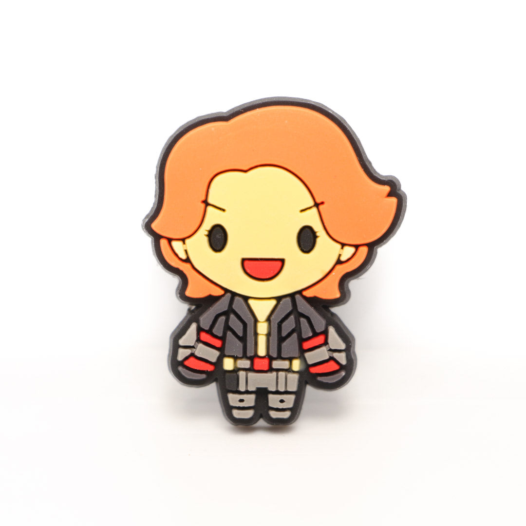 Pin Crocs - Black Widow - Marvel