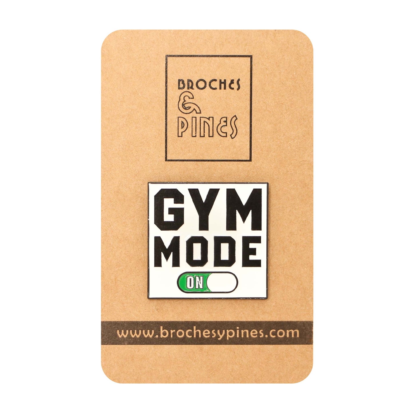 Pin GYM MODE ON - Deportes
