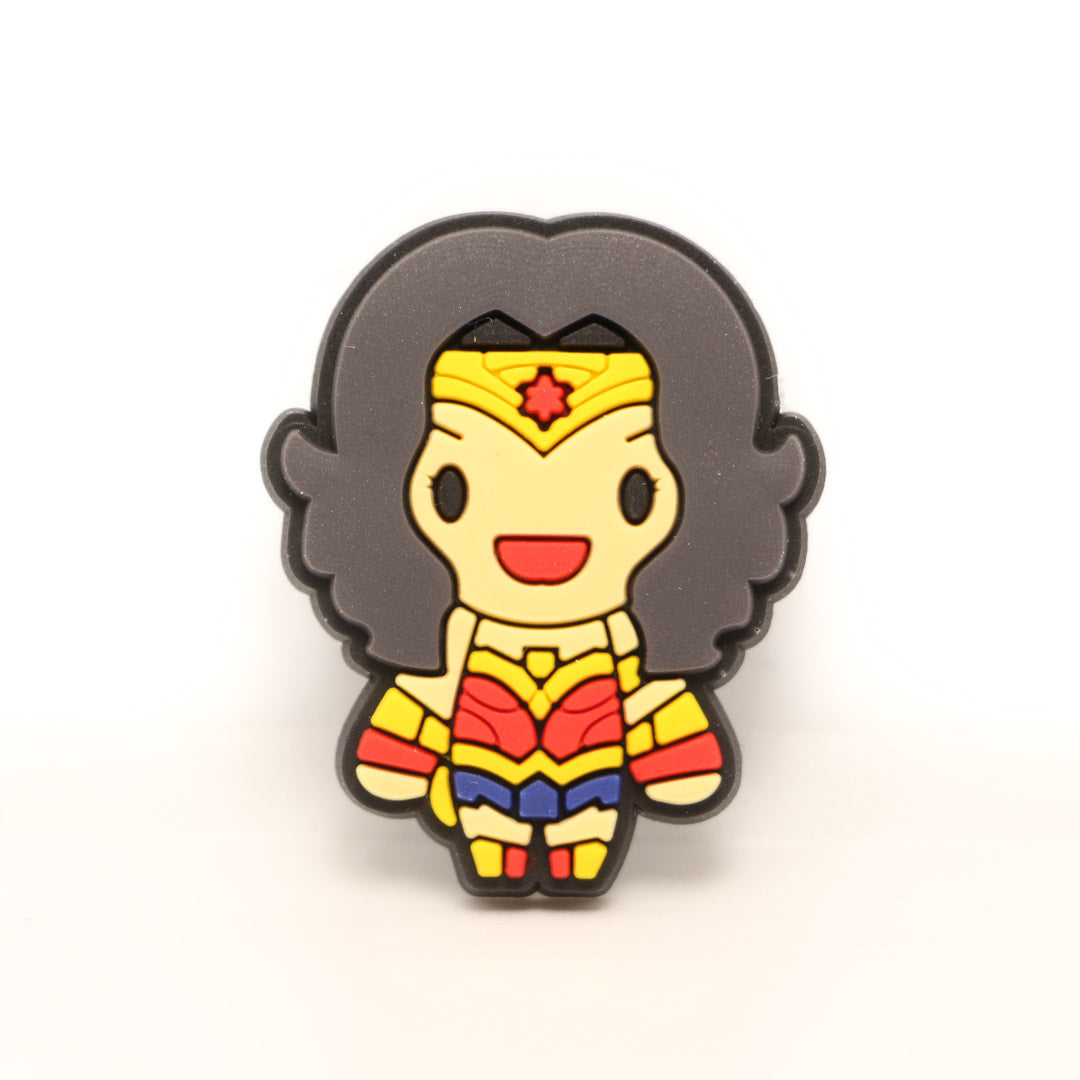 Pin crocs Mujer Maravilla - La Liga de la Justicia - DC