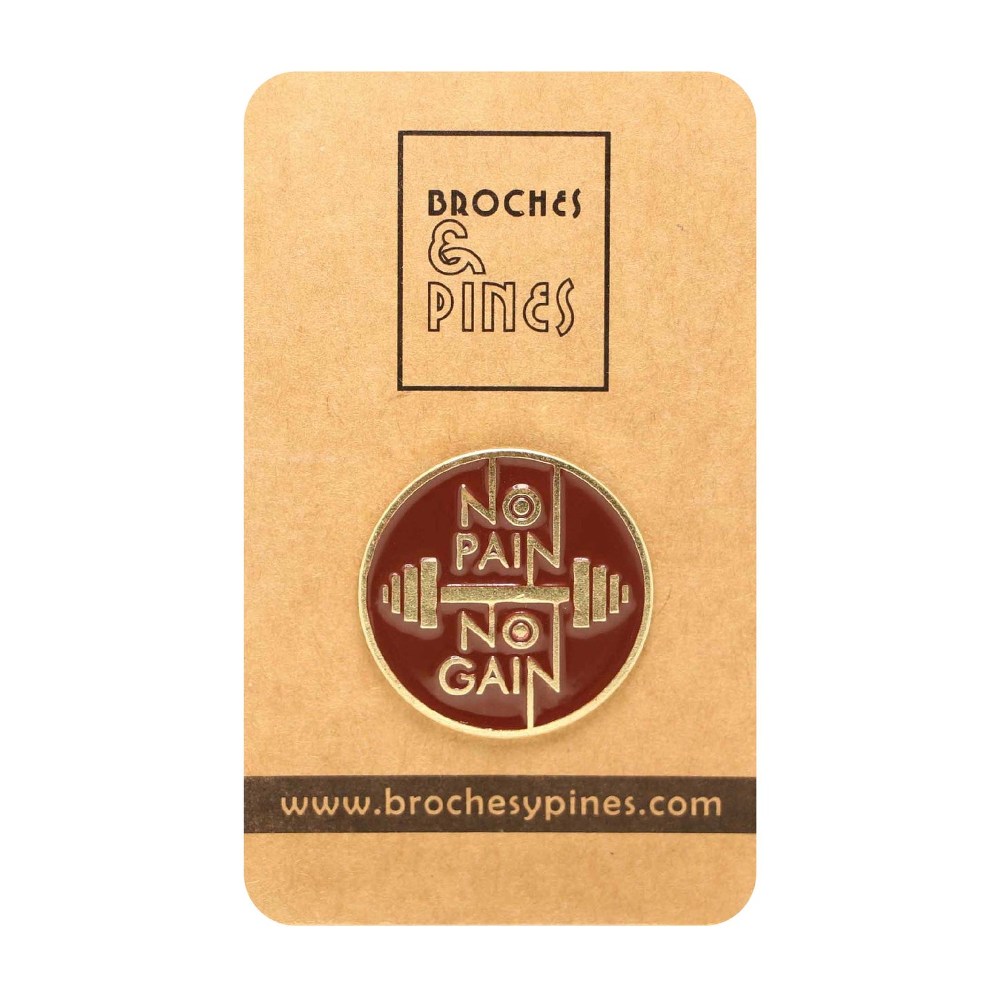Pin No Pain No Gain - Deportes