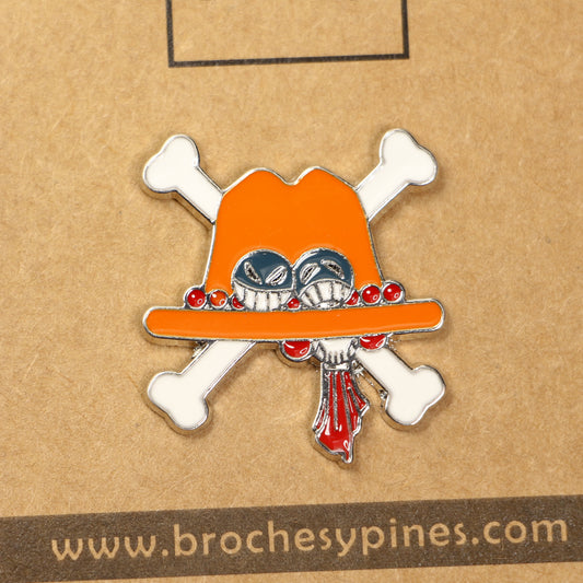 Gorro Portgas D. Ace - One Piece - Anime