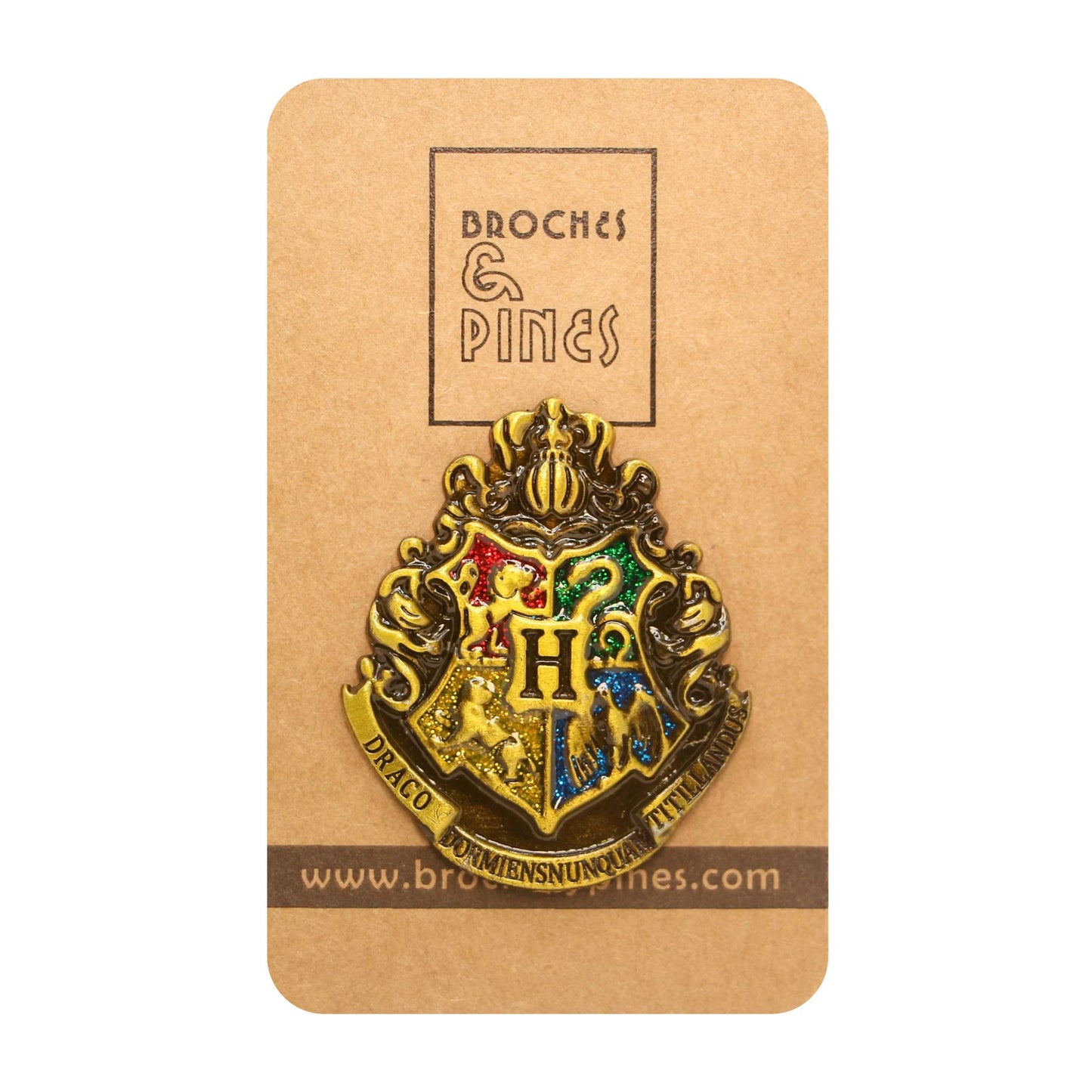 Pin Escudo Hogwartz - Harry Potter