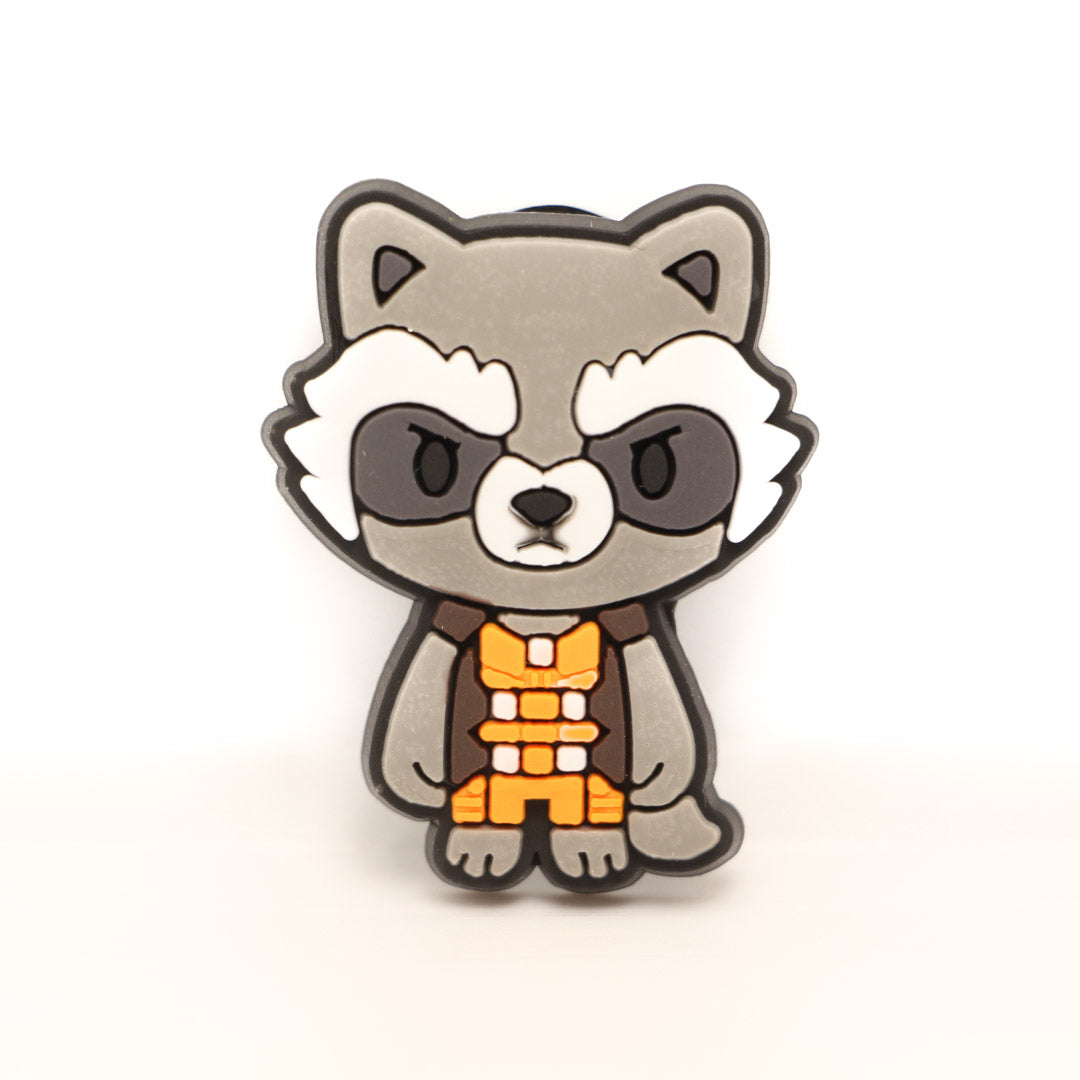 Pin crocs Rocket Racoon - Guardianes de la Galaxia - Marvel