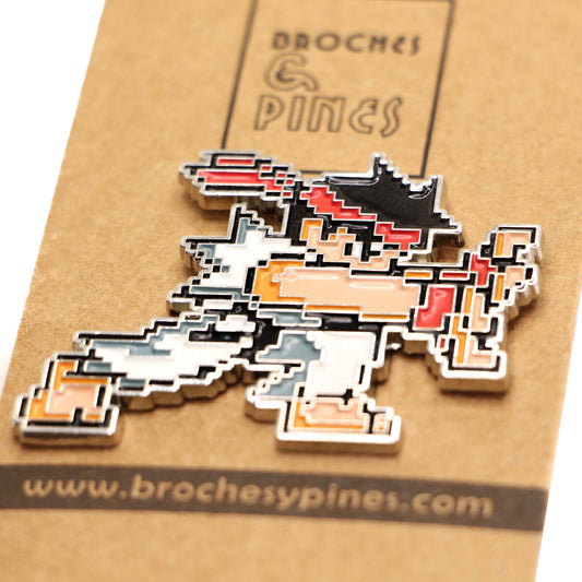 Pin 2 piezas RYU - Street Fighter - Videojuegos