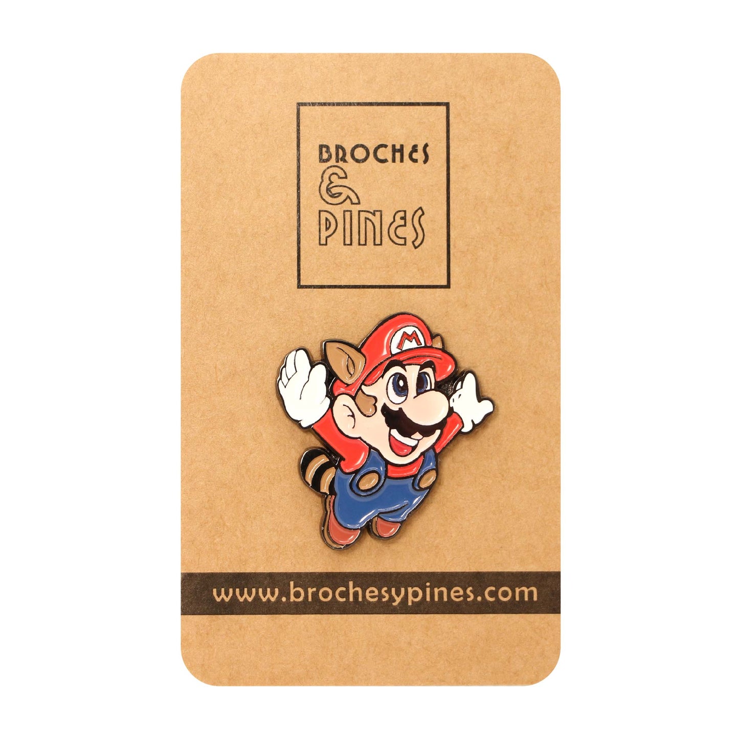 Pin Mario Mapache - Videojuegos