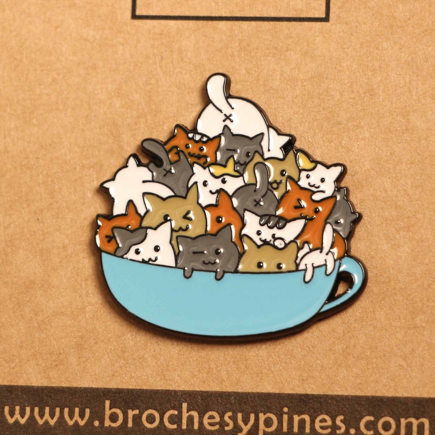 Pin Taza de Gatitos - Animales
