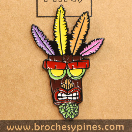 Pin Aku Aku - Crash Bandicoot - Videojuegos