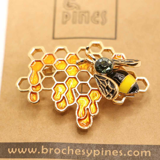 Broche Miel de Abeja - Insectos