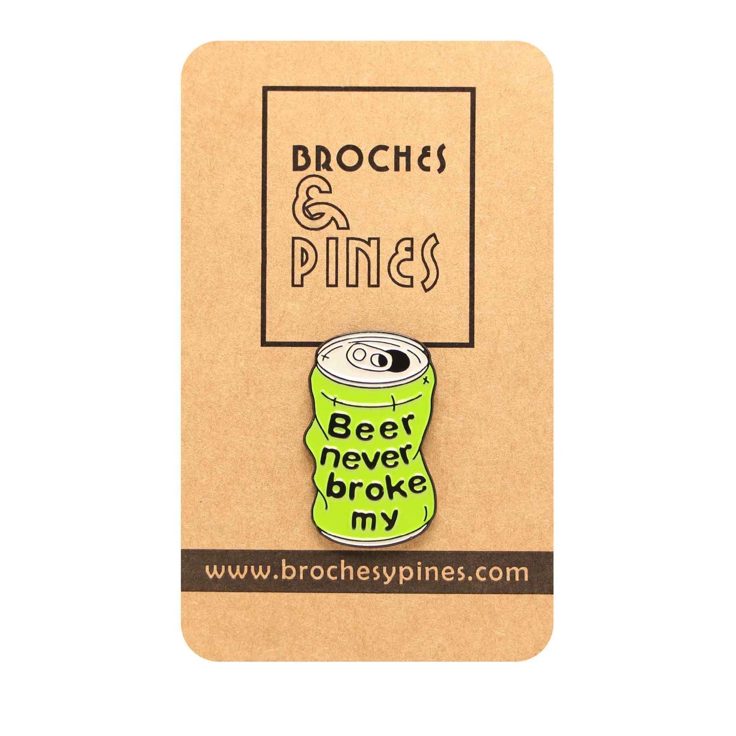 Pin "Beer Never Broke My..." - Frases