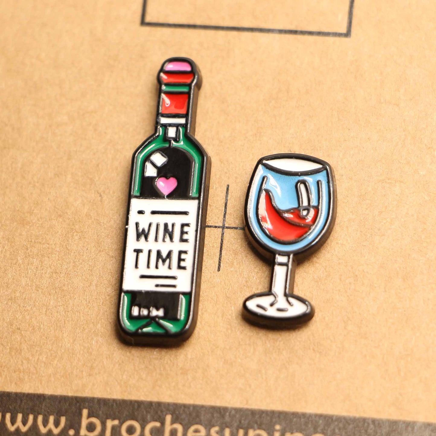 Pin - Pack Botella de Vino y Copa - Otros