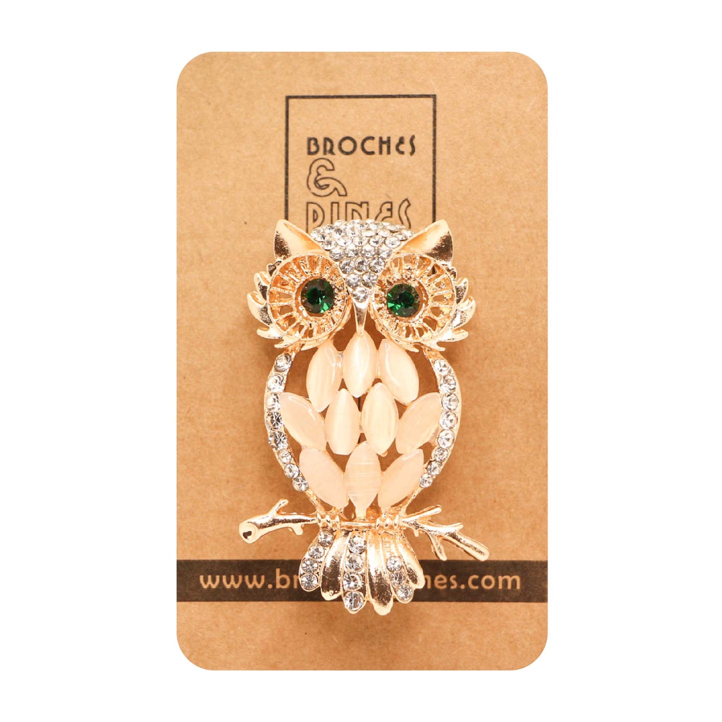 Broche Búho Colores - Animales
