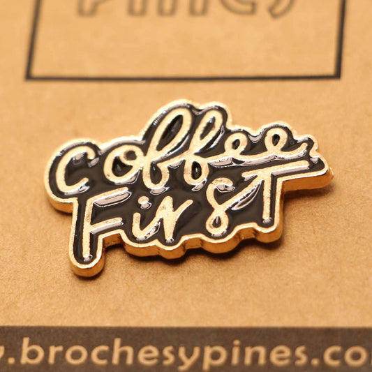 Pin Frases "Coffe First" - Frases