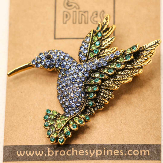 Broche y colgante Colibrí - Animal