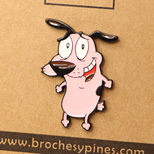 Pin Coraje el perro cobarde - Dibujos animados clásicos