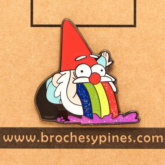 Pin Gnomo - Steve Vomitando Arco Iris- Un Verano de Misterios - Gravity Falls - Disney