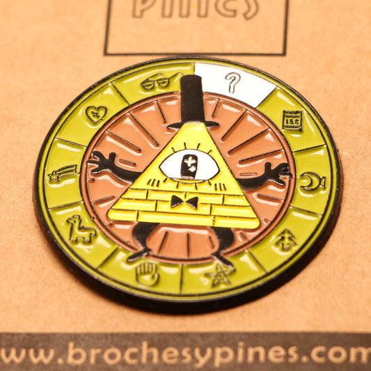 Pin Villano Bill Cipher - Un Verano De Misterios - Gravity Falls -Disney