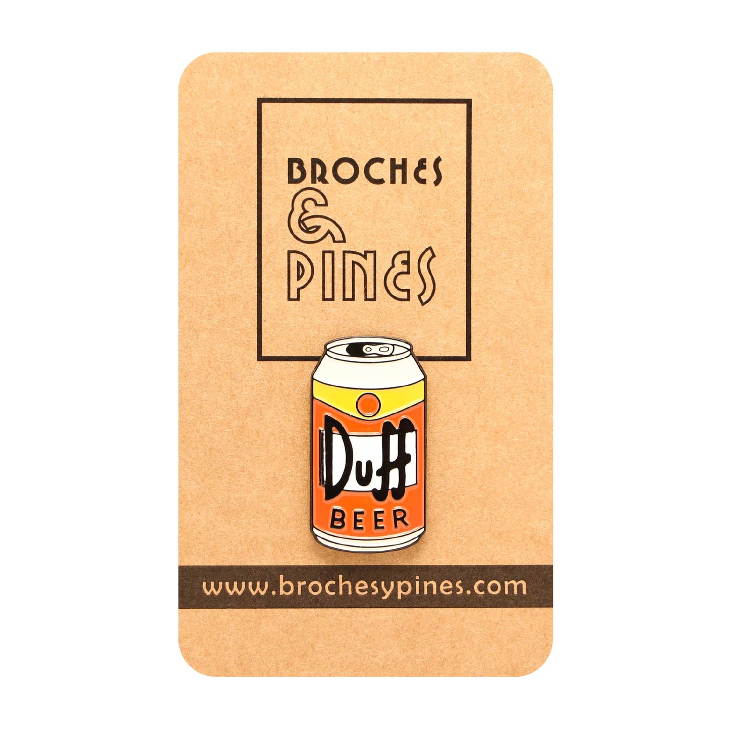 Pin Cerveza Duff - Los Simpsons