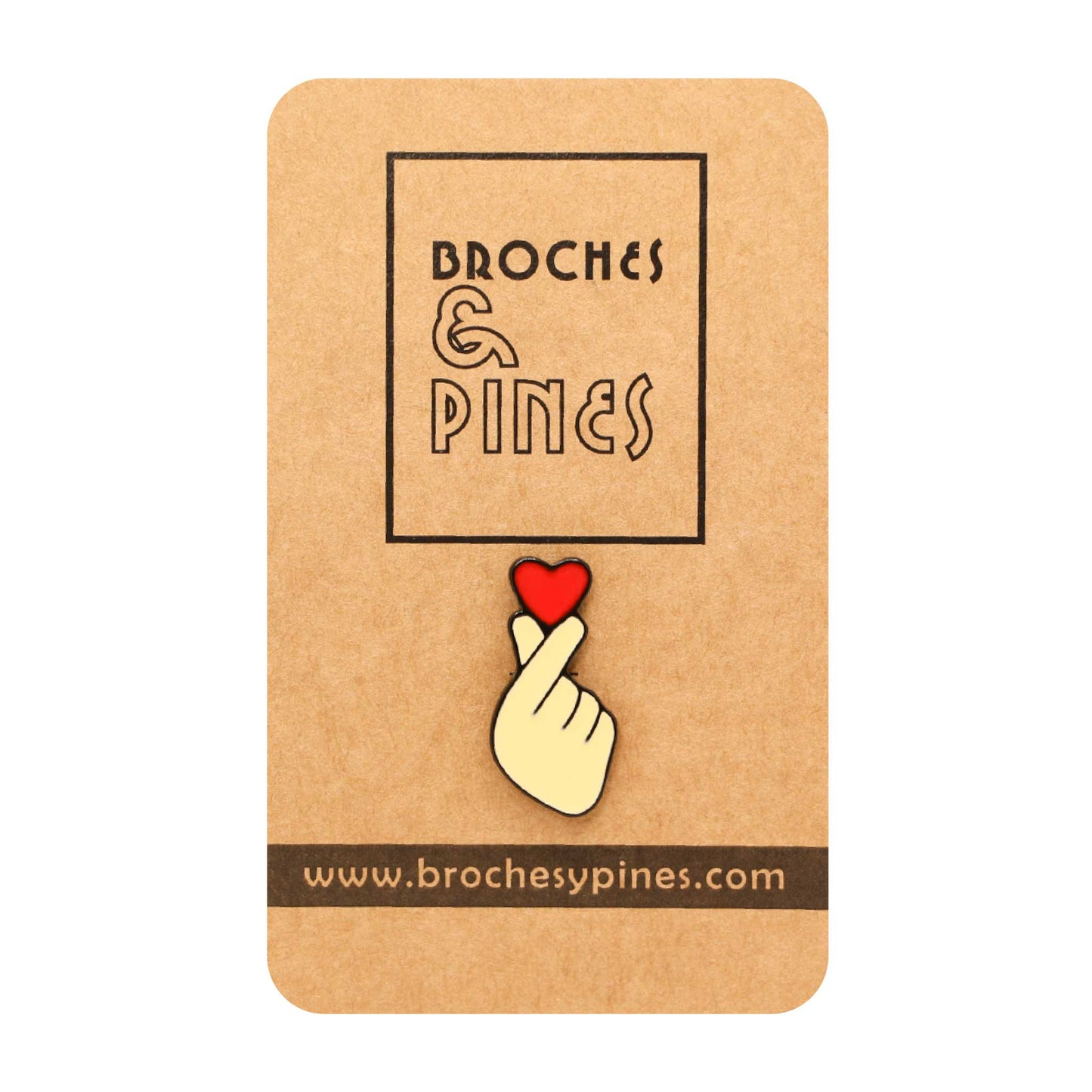 Pin Manito con corazón - Otros