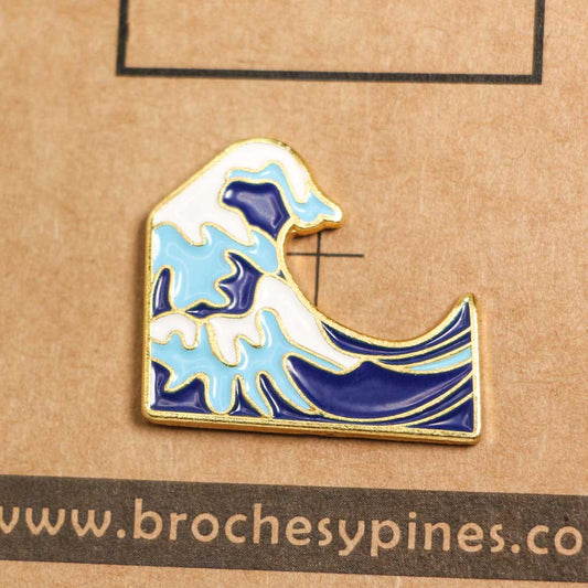 Pin La gran ola de Kanagawa - Arte