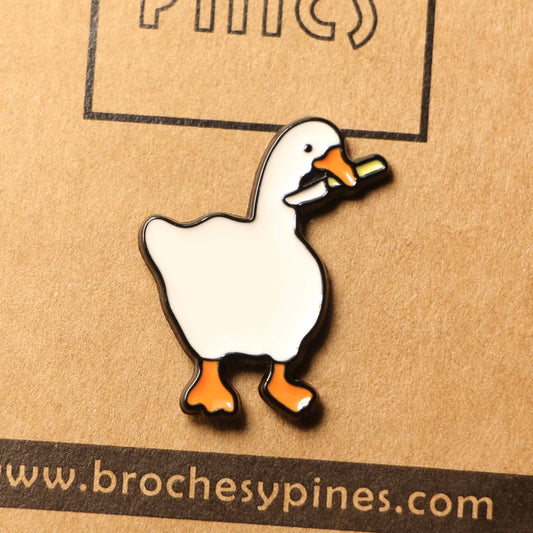 Pin Ganso Malo - Cuchillo - Animales