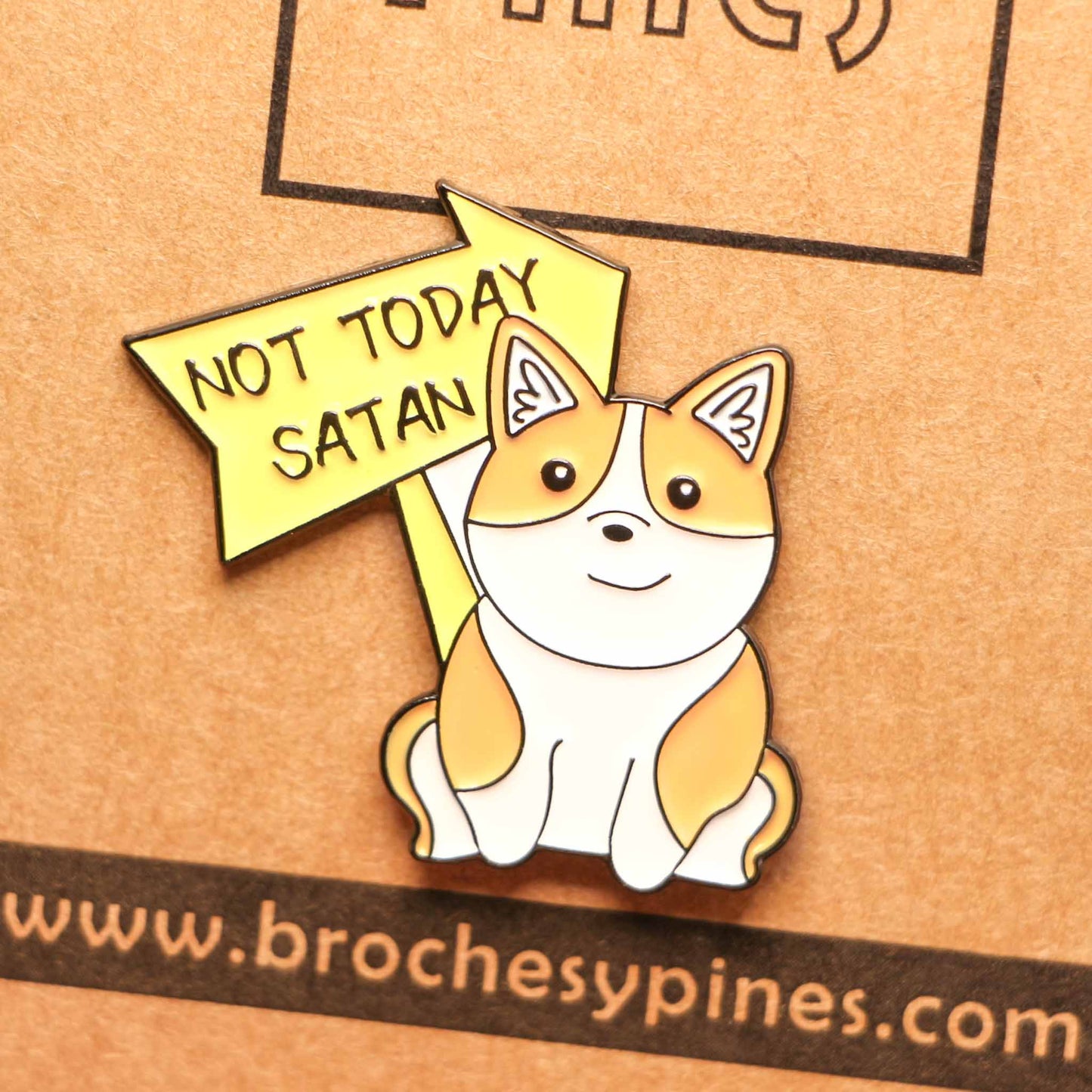 Pin "Not Today Satan"- Perro - Animales