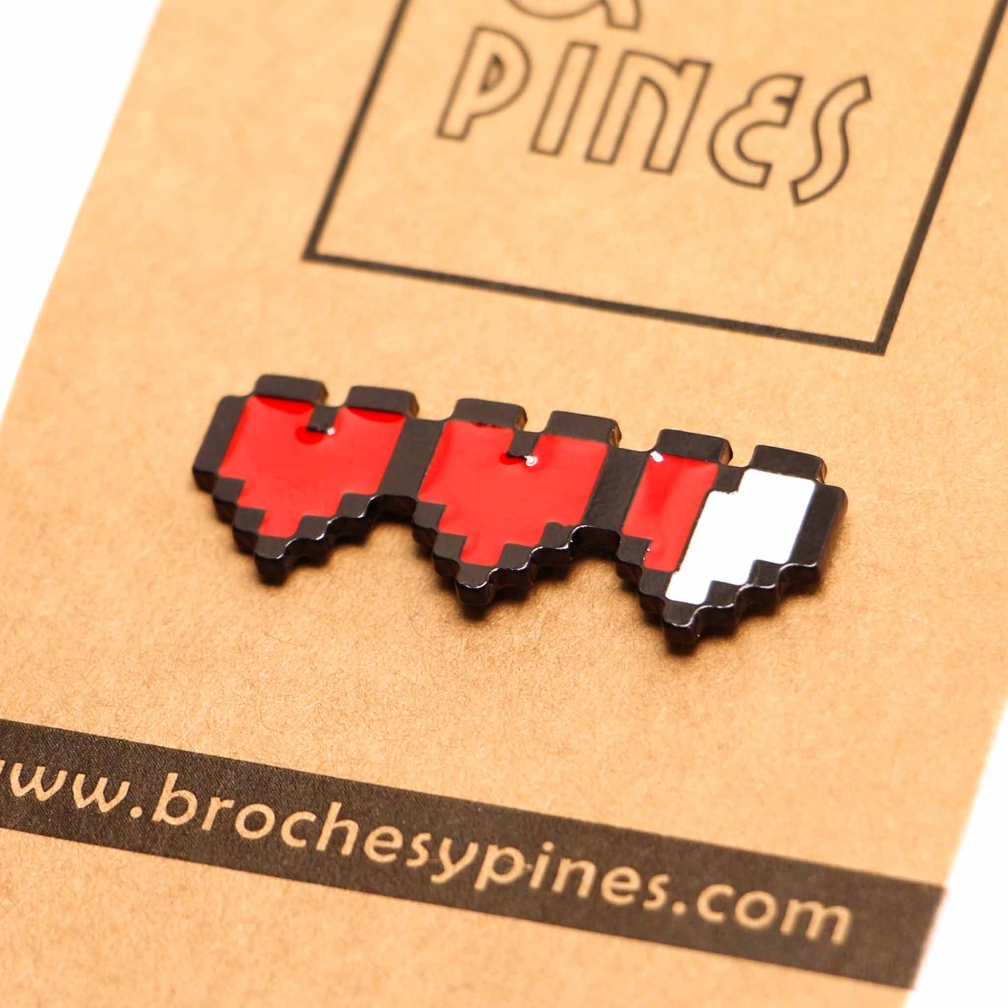 Pin Barra de Vida "Minecraft" - Videojuegos