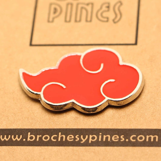 Pin Nube Roja Akatsuki - Naruto - Anime