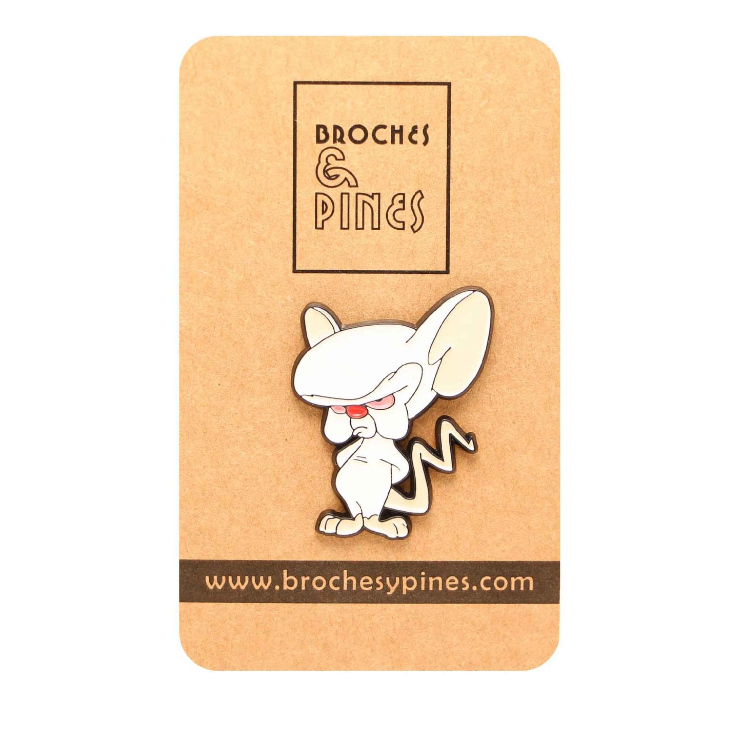 Pin Cerebro - Pinky y Cerebro - Dibujos Animados Clásicos
