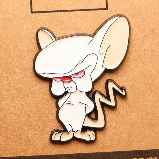 Pin Cerebro - Pinky y Cerebro - Dibujos Animados Clásicos