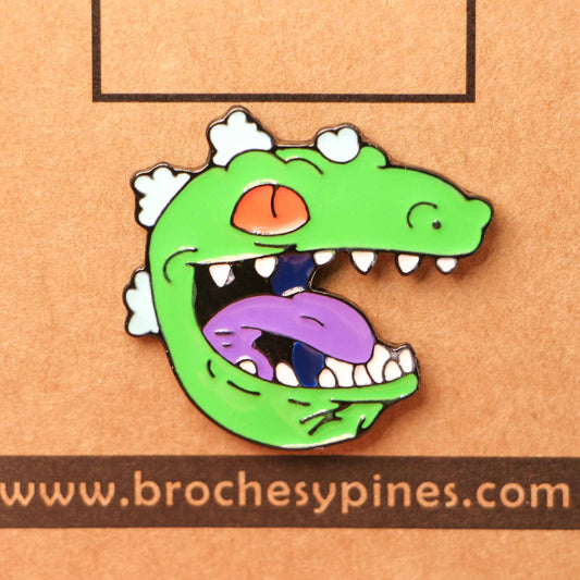 Pin Reptar - Rugrats - Dibujos Animados Clásicos