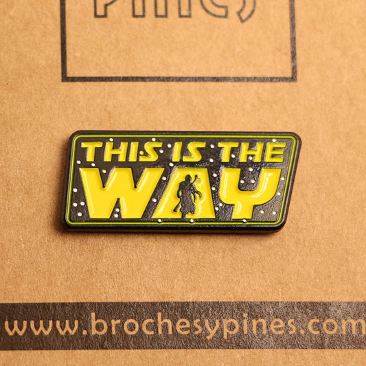 Pin "This is The Way" - La Guerra de las Galaxias - Star Wars