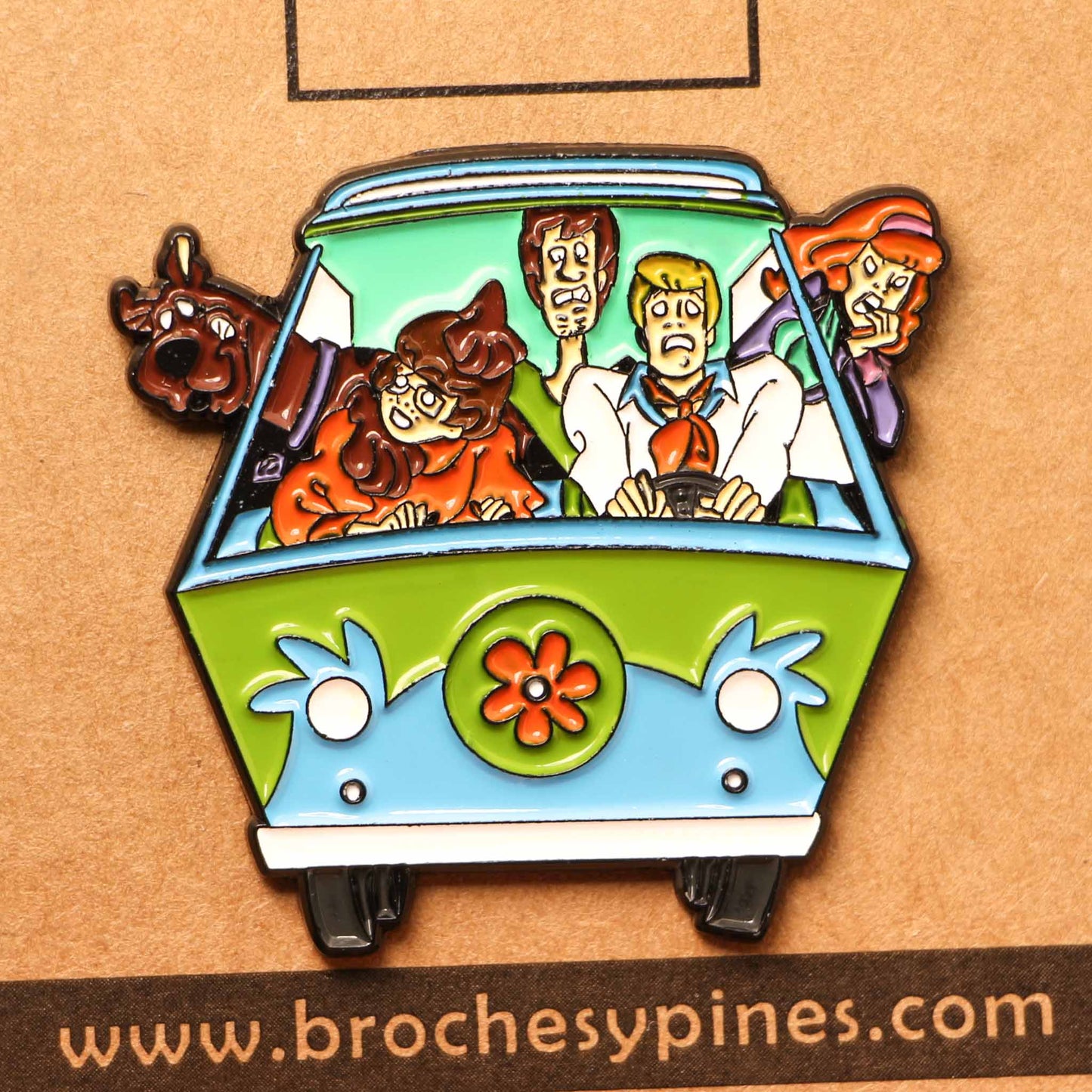 Pin The Mystery Machine - Scooby Doo - Dibujos Animados Clásicos
