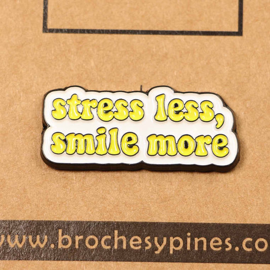 Pin "Stress Less, Smile More" - Frases