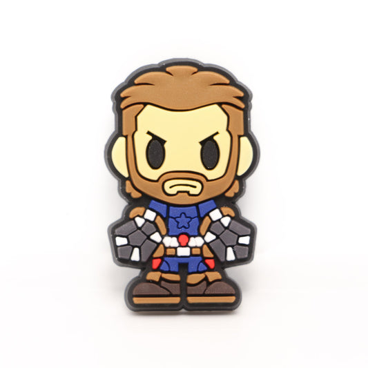 Pin crocs Capitán América - Marvel