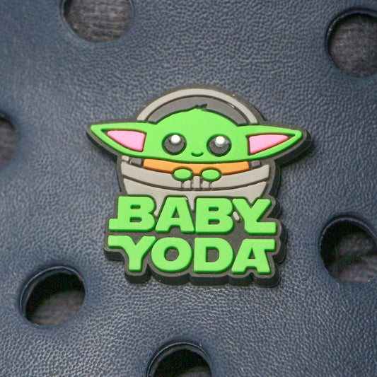 Pin Baby Yoda en su cuna - Crocs