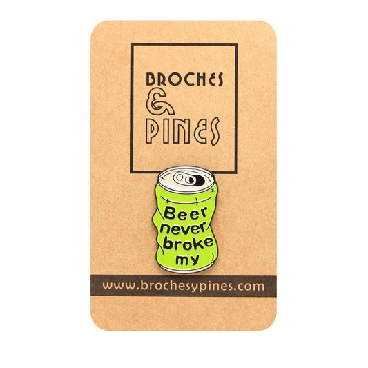 Pin "Beer Never Broke My..." - Frases