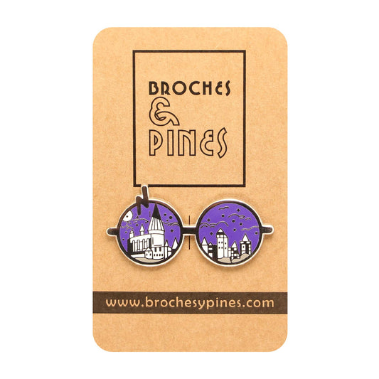Pin "Reflejo de Hogwarts en Lentes" - Harry Potter