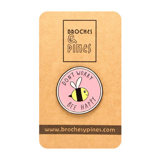 Pin Don't Worry Bee Happy - Frases