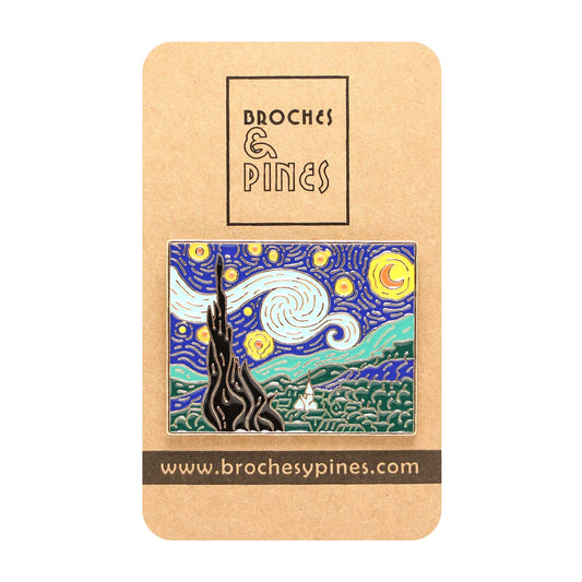 Pin "La Noche Estrellada" - Vicent Van Gogh - Arte