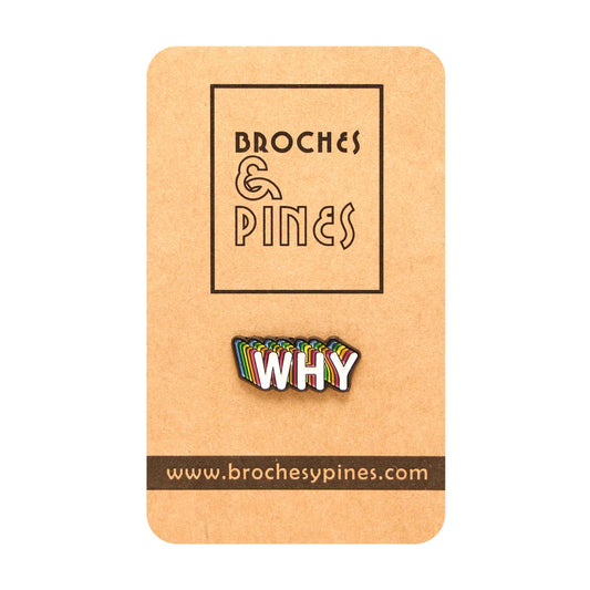 Pin "WHY" - Frases